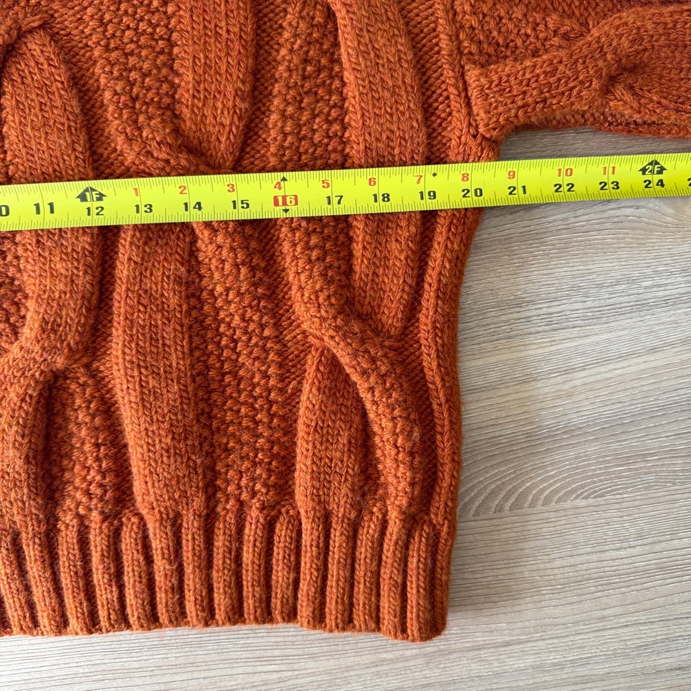 Maeve Boxy Cable Knit Sweater XS - Picture 11 of 15